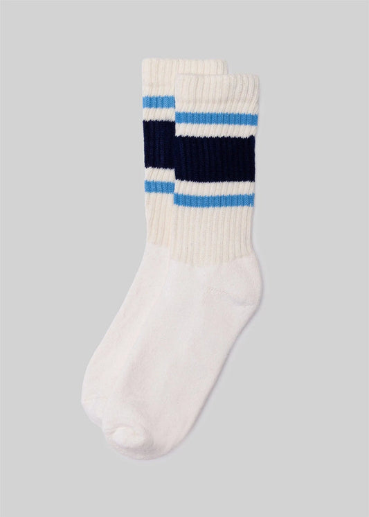 The Retro Stripe: Navy/col. blue / One Size