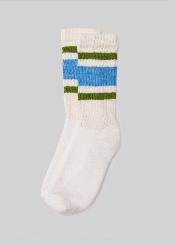 The Retro Stripe: Navy/col. blue / One Size