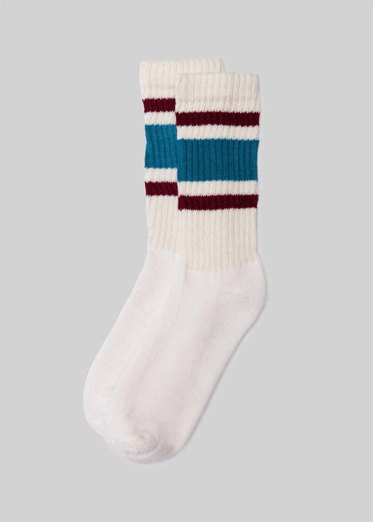 The Retro Stripe: Teal/berry / One Size