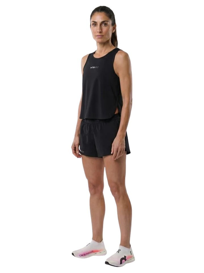 TRI-FIT | APEX26 Run Crop | Dames | Black