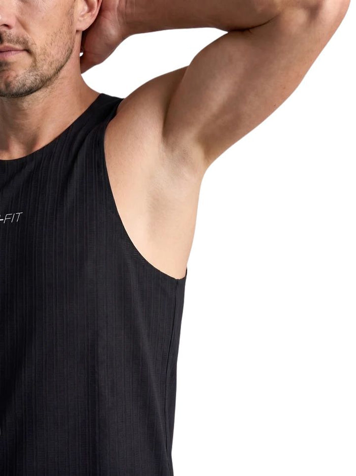 TRI-FIT | APEX26 Run Singlet | Heren | Black