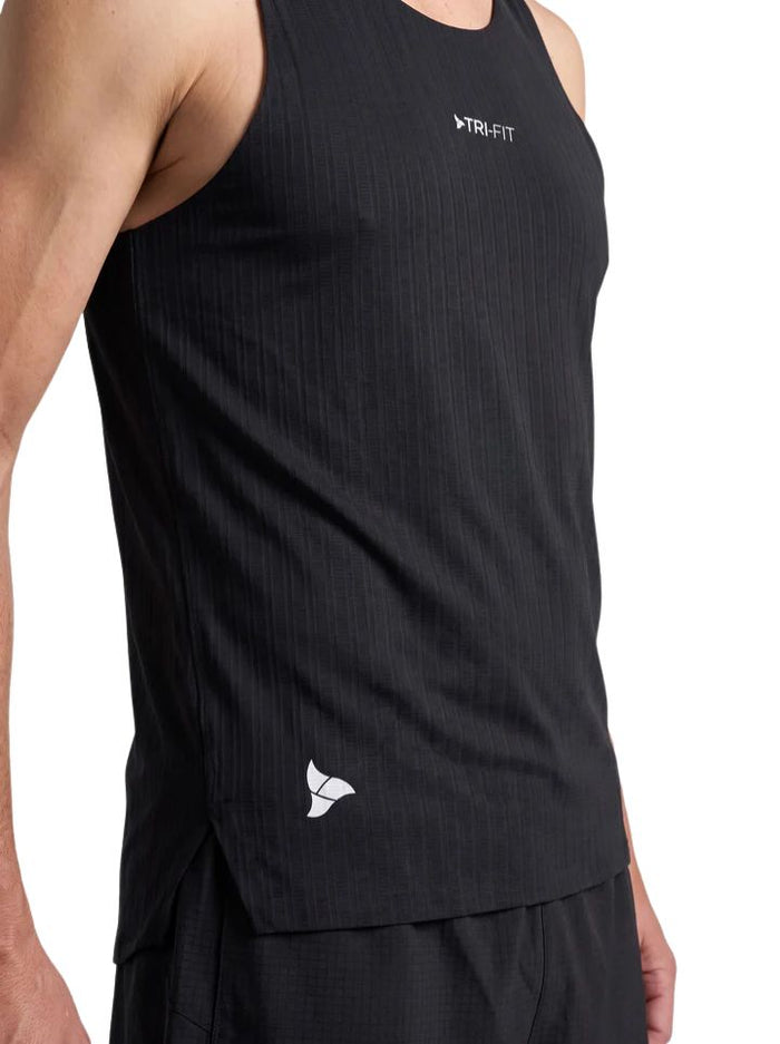 TRI-FIT | APEX26 Run Singlet | Heren | Black