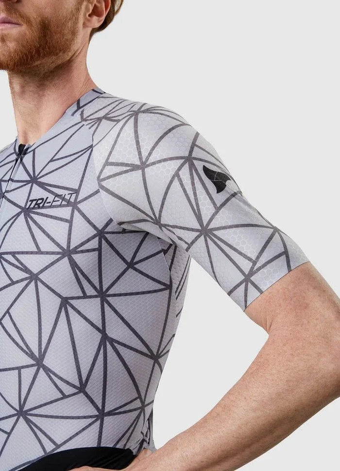 TRI-FIT | GEO | Trisuit | Heren | Stone