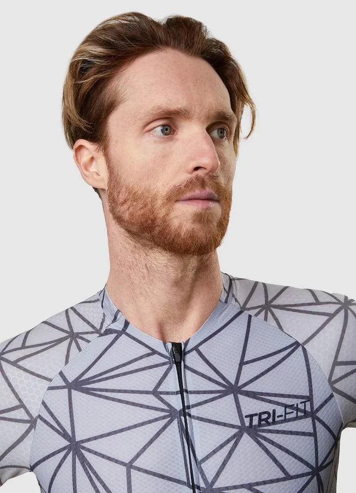 TRI-FIT | GEO | Trisuit | Heren | Stone