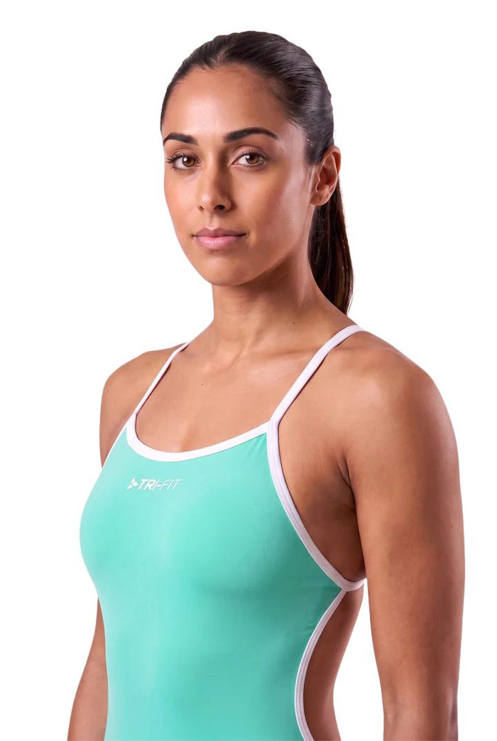 TRI-FIT | Glide Swimsuit | Dames | Lagoon