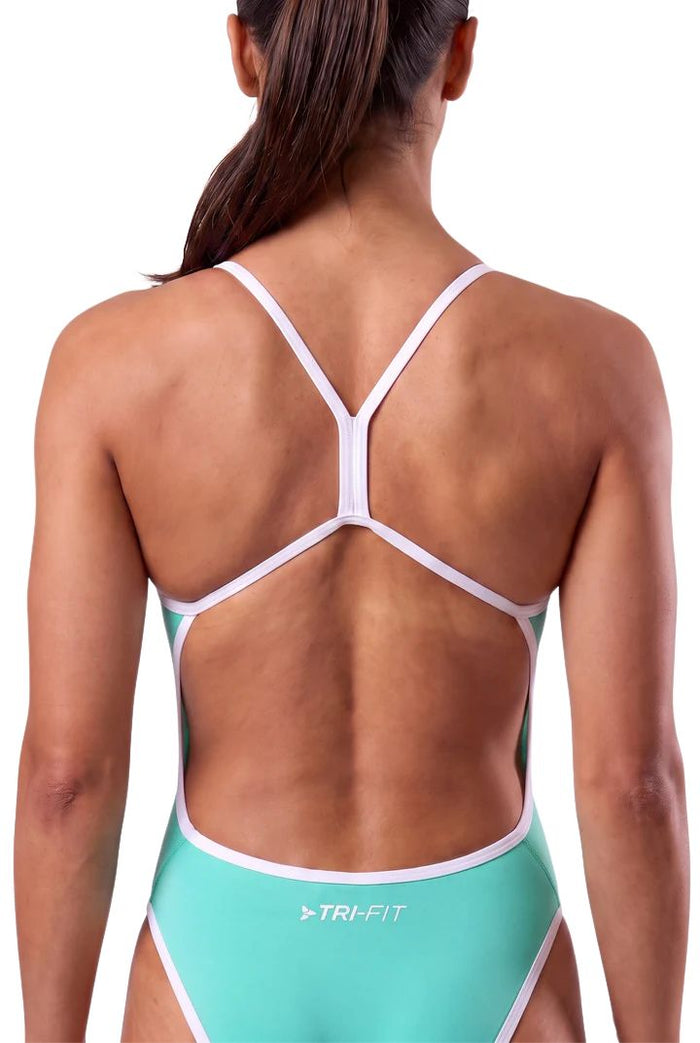 TRI-FIT | Glide Swimsuit | Dames | Lagoon