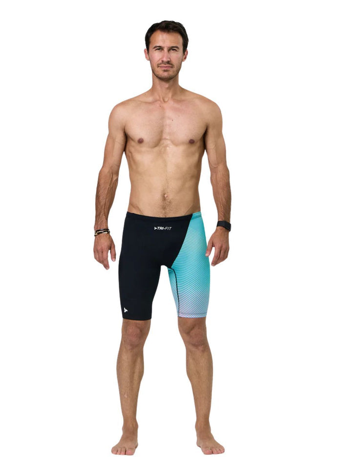 TRI-FIT | Propel Swim Jammer | Heren | Black / Blue