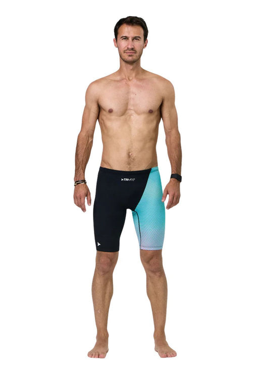 TRI-FIT | Propel Swim Jammer | Heren | Black / Blue
