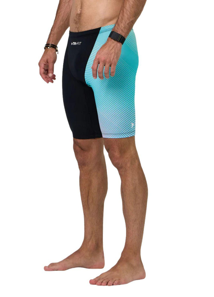 TRI-FIT | Propel Swim Jammer | Heren | Black / Blue