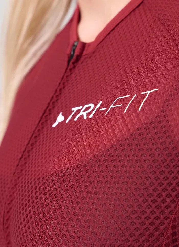 TRI-FIT | VANGUARD | Trisuit | Dames | Wine Red