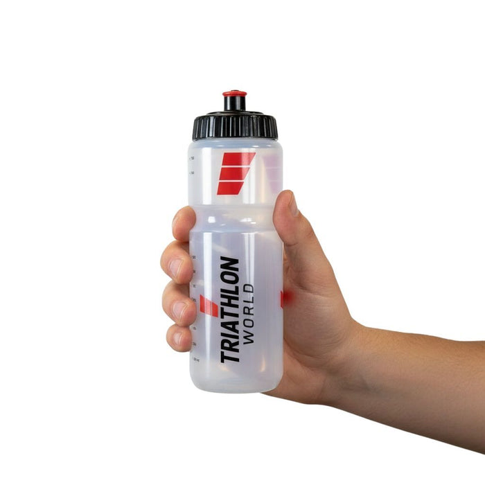 TriathlonWorld Bidon | 750 ML | Transparant