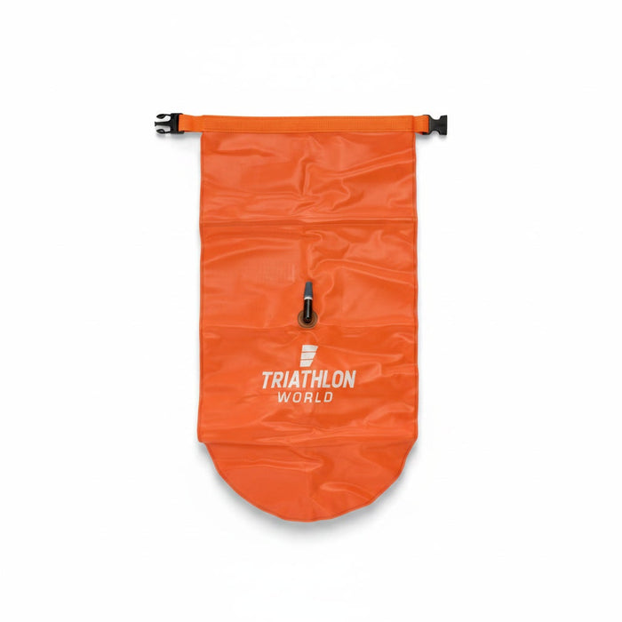 TriathlonWorld | Open Water Buoy | Orange / White