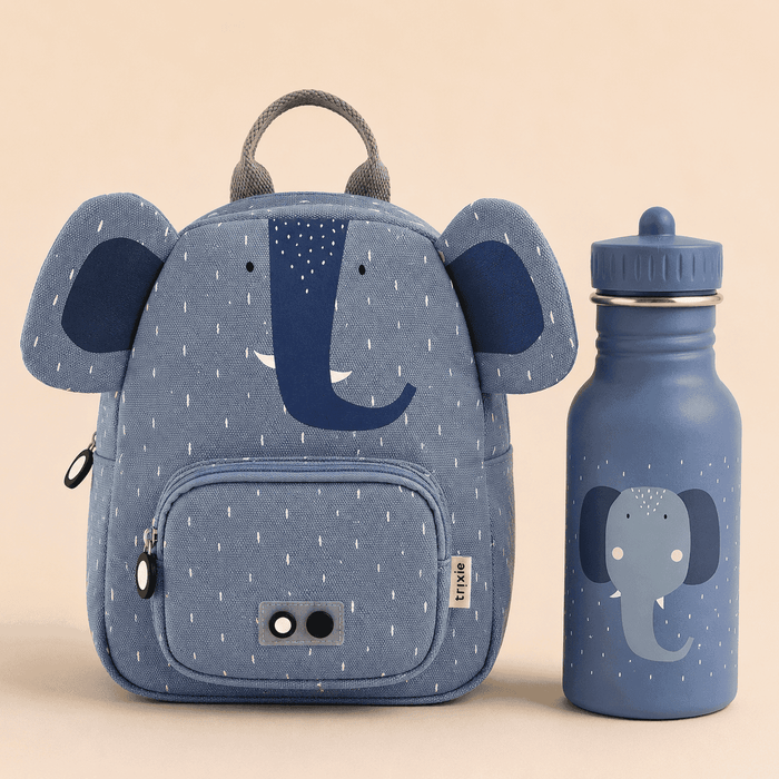 Trixie Baby® Set nahrbtnik MINI in steklenička 350ml Mrs. Elephant Trixie Baby