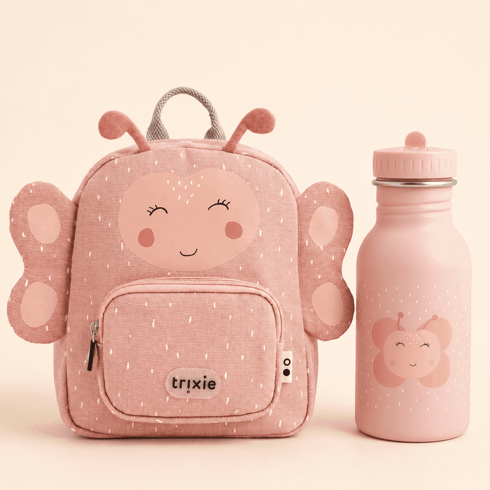 Trixie Baby® Set nahrbtnik MINI in steklenička 350ml Mrs. Butterfly Trixie Baby