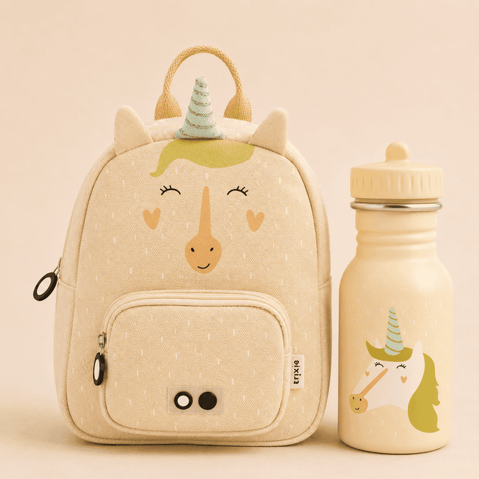 Trixie Baby® Set nahrbtnik MINI in steklenička 350ml Mrs. Unicorn Trixie Baby