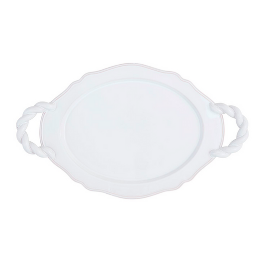 Twisted Handle Platter