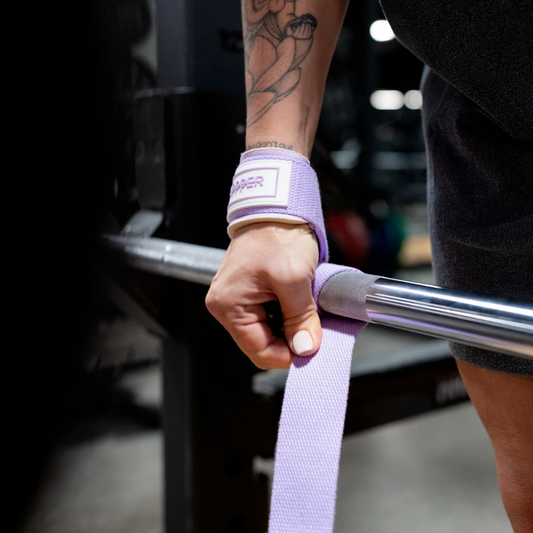 Uppper - Lifting Straps Lavender - One Size