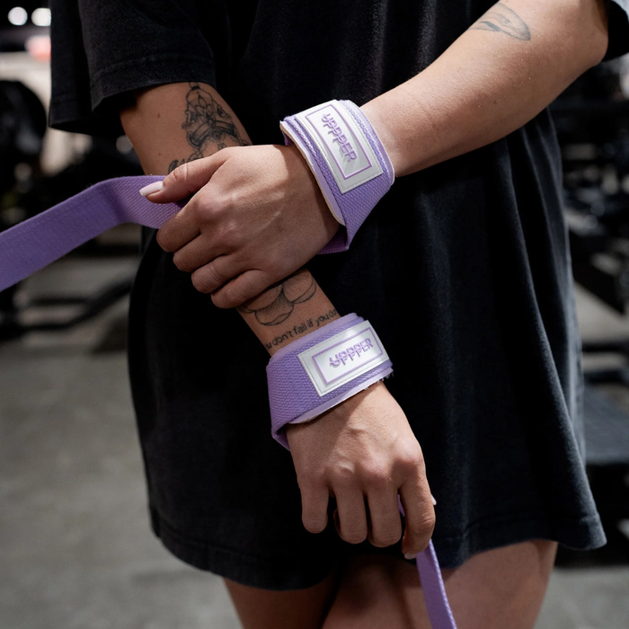 Uppper - Lifting Straps Lavender - One Size