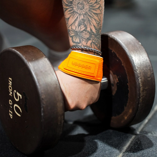 Uppper - Lifting Straps Neon Orange - One Size