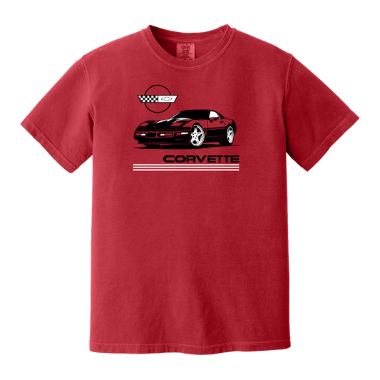 Vintage C4 Stripes Graphic T-Shirt