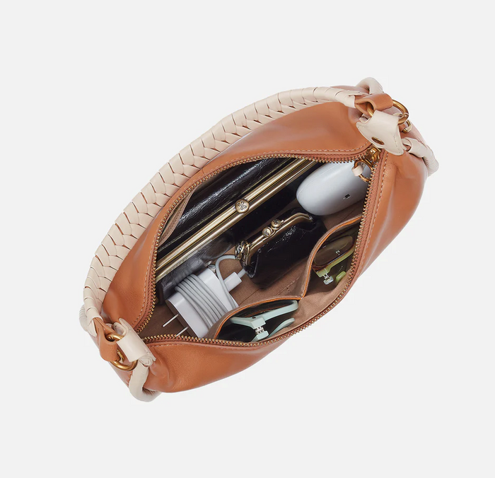 Warm Cashew Mia Crescent Hobo