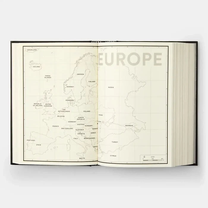 Where Architects Sleep - Map of Europe