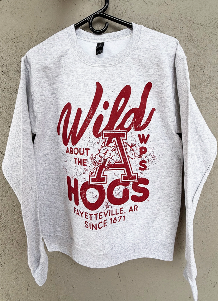 Wild About the Hogs Sweatshirt