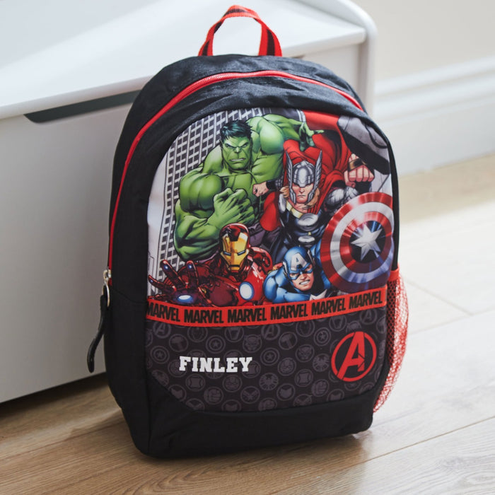 William Lamb Personalised Avengers Hero Sports Panel Backpack