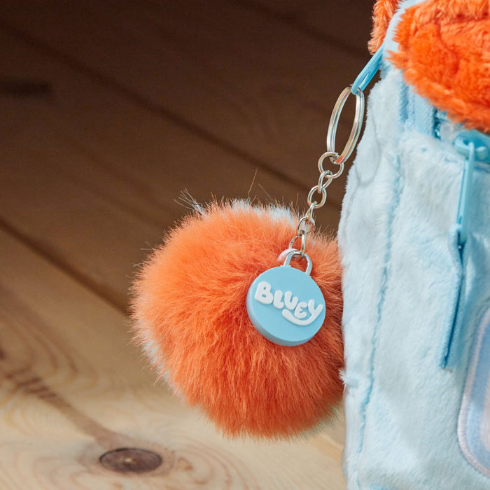 William Lamb Personalised Blue Plush Bluey Backpack