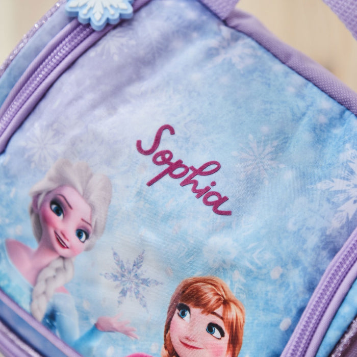 William Lamb Personalised Frozen Multi Zip Lunch Bag