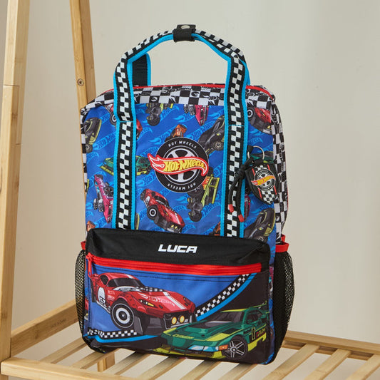William Lamb Personalised Hot Wheels Square Backpack