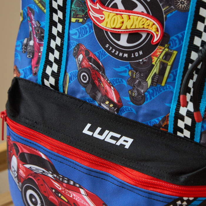 William Lamb Personalised Hot Wheels Square Backpack