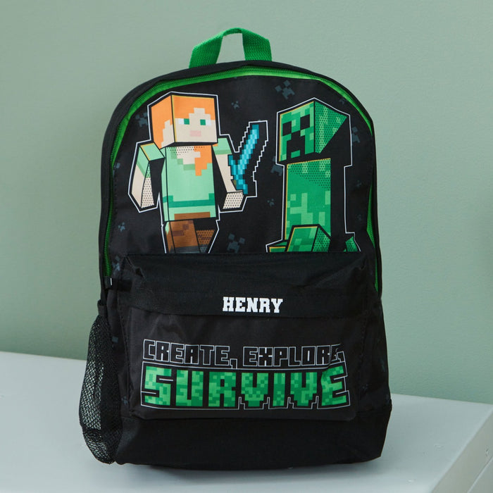 William Lamb Personalised Minecraft Roxy Backpack