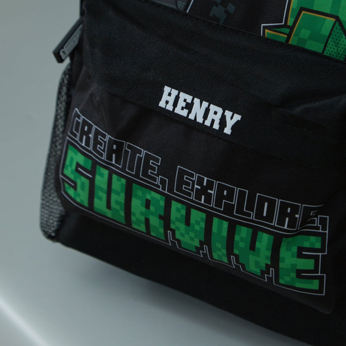 William Lamb Personalised Minecraft Roxy Backpack