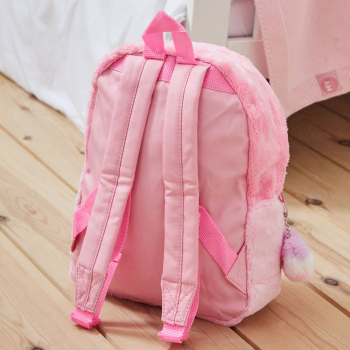 William Lamb Personalised Pink Plush Bluey Backpack