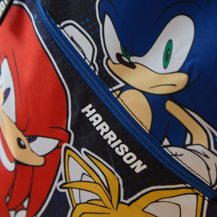 William Lamb Personalised Sonic Splatter Sports Backpack