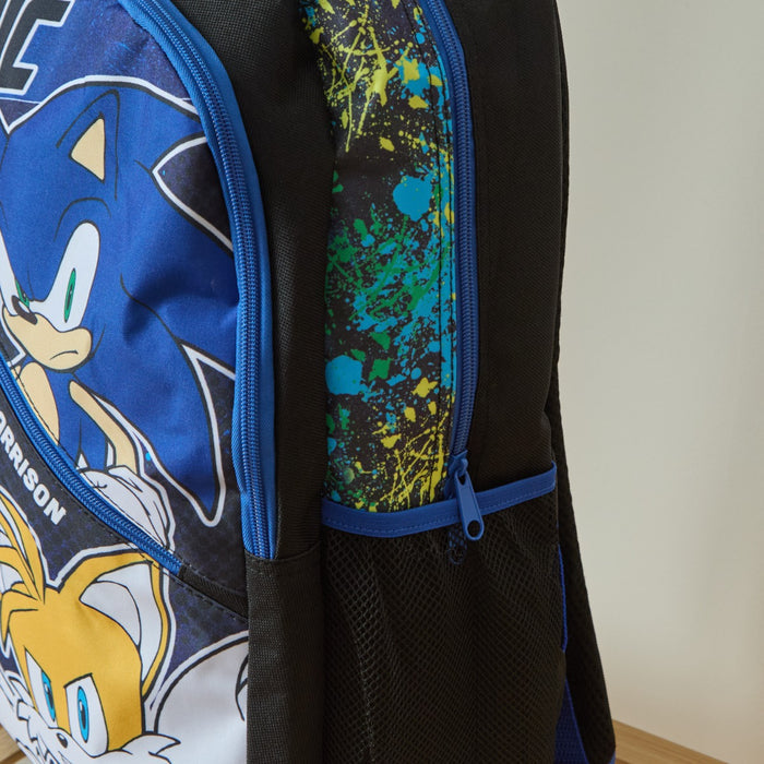 William Lamb Personalised Sonic Splatter Sports Backpack