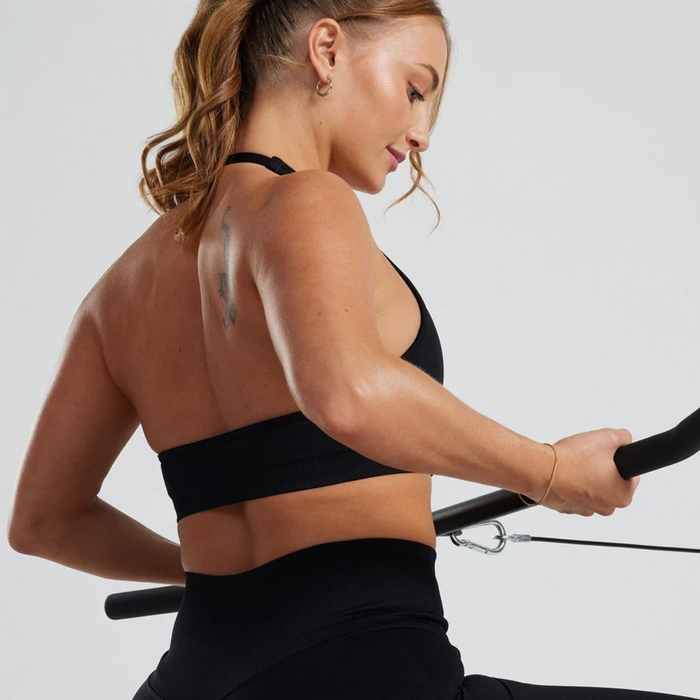 Women's Best - Motion Seamless Halter Bra - Black