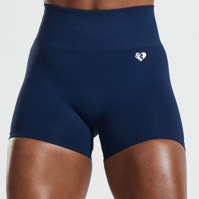 Women's Best - Power High Waist Shorts | Sapphire Blue