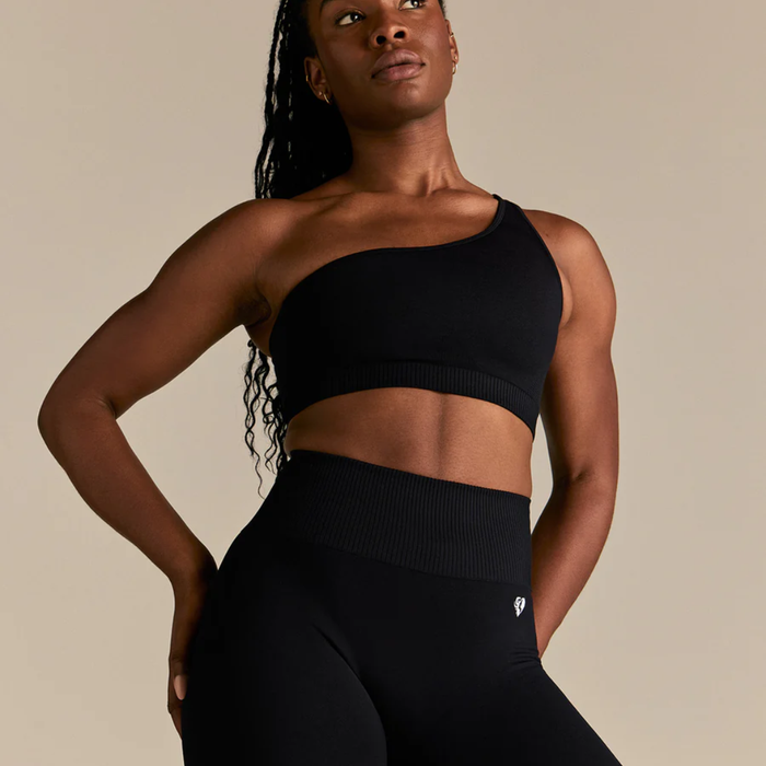 Women's Best - Power One Shoulder Bra | Black
