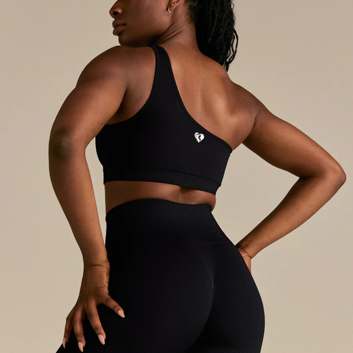 Women's Best - Power One Shoulder Bra | Black