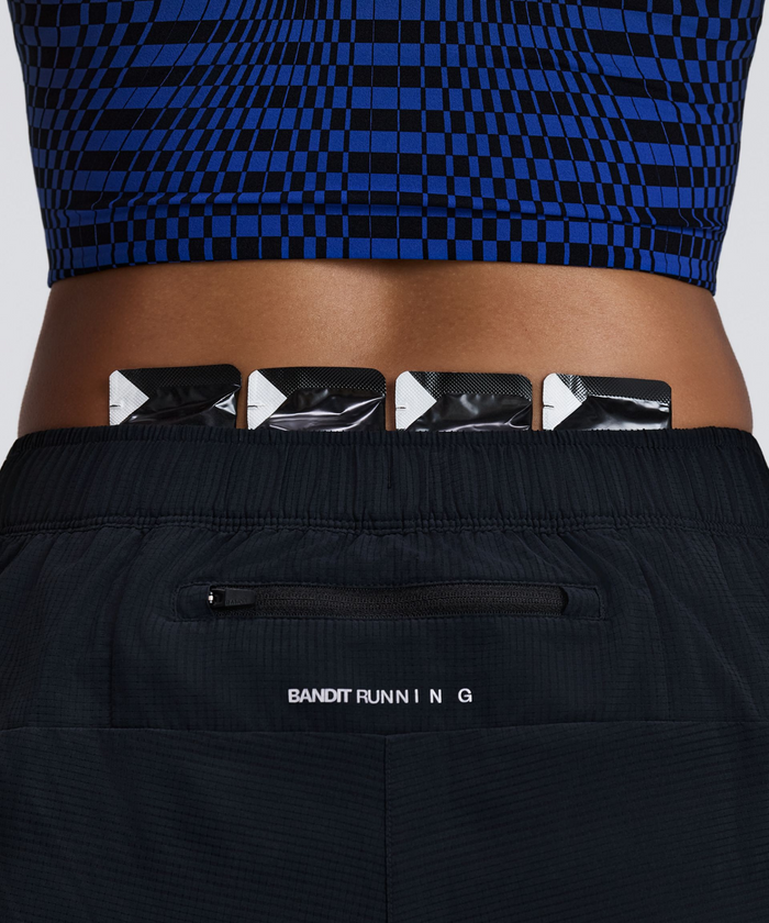 Women's CoolGrid™ 2-in-1 Run Shorts - Black