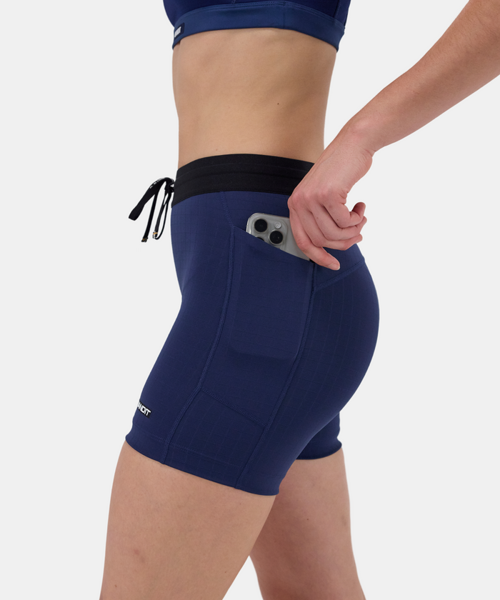 Women's Gridlock™ 5" Compression Short - NY Navy