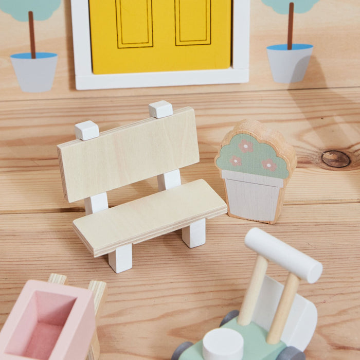 Wooden Dolls House Garden Expansion Set FSC®