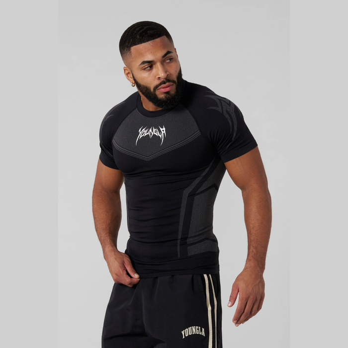 YoungLA - 4041 - Warrior Compression Tees - Black