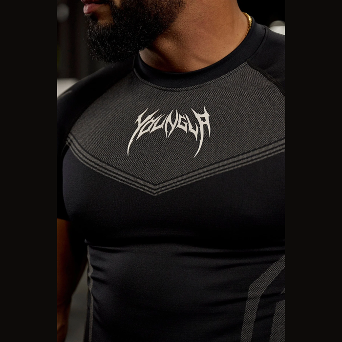 YoungLA - 4041 - Warrior Compression Tees - Black