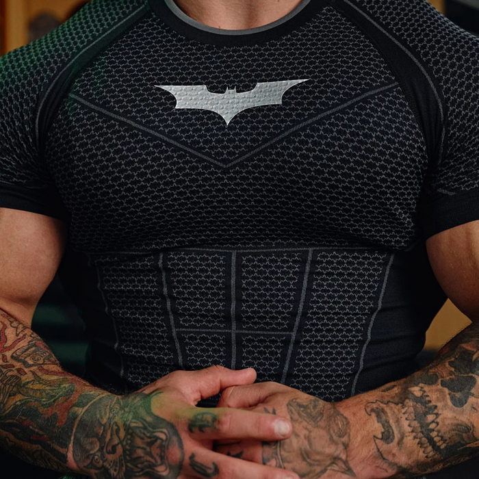 YoungLA - 4259 - Batman Compression Tees - Black