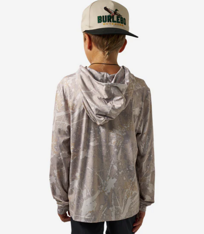Youth Performance Hoodie - Drifter Camo