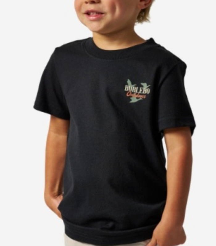 YOUTH SHORT SLEEVE TEE - FIELD COMPANION - BLACK